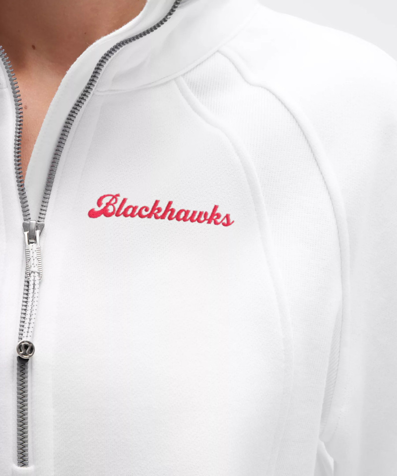 Scuba Oversized Funnel-Neck Half Zip Long *Chicago Blackhawks 4