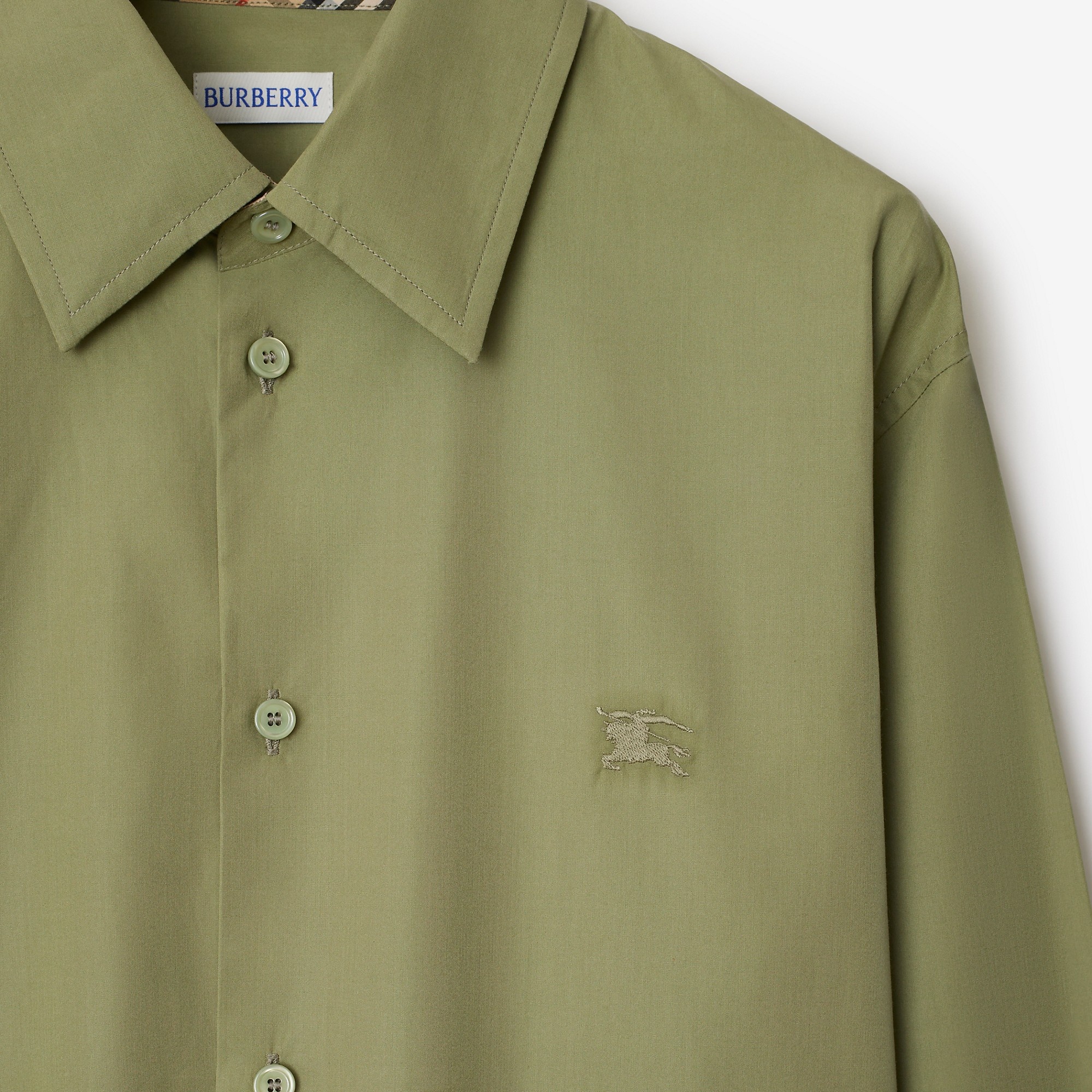 Slim Fit Cotton Shirt - 5
