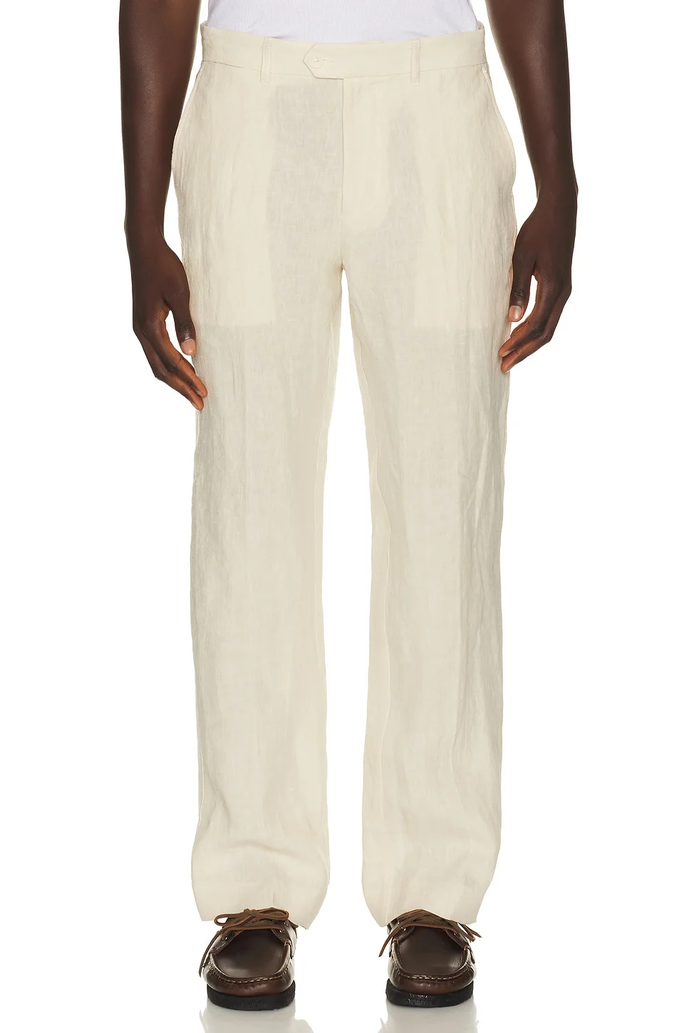 Tailored Linen Trousers - 1
