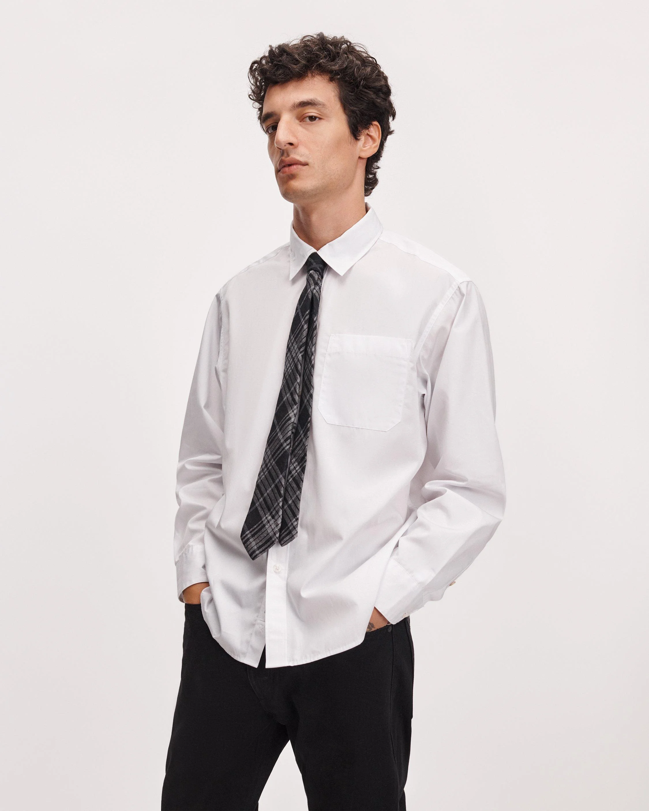rb Relaxed Poplin Shirt - 1