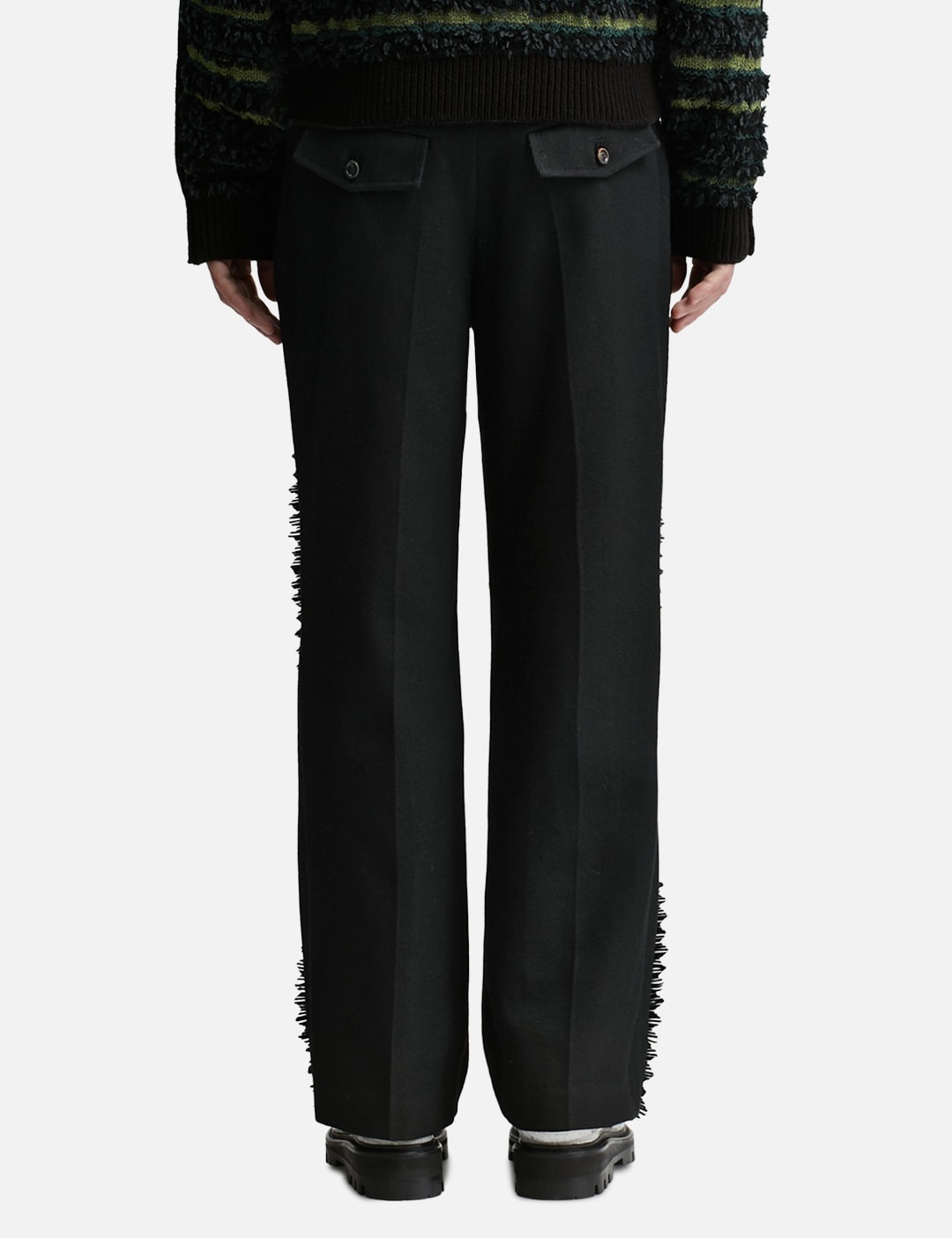 HAMPTON WOOL TROUSERS - 4