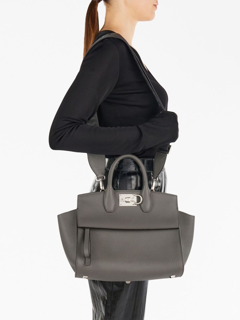 Studio logo-plaque tote bag - 6