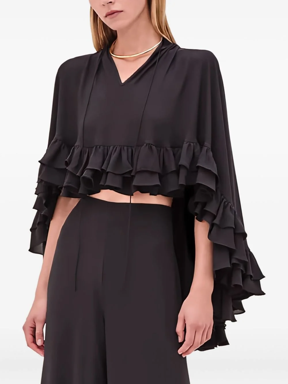 Cortese ruffled blouse - 1