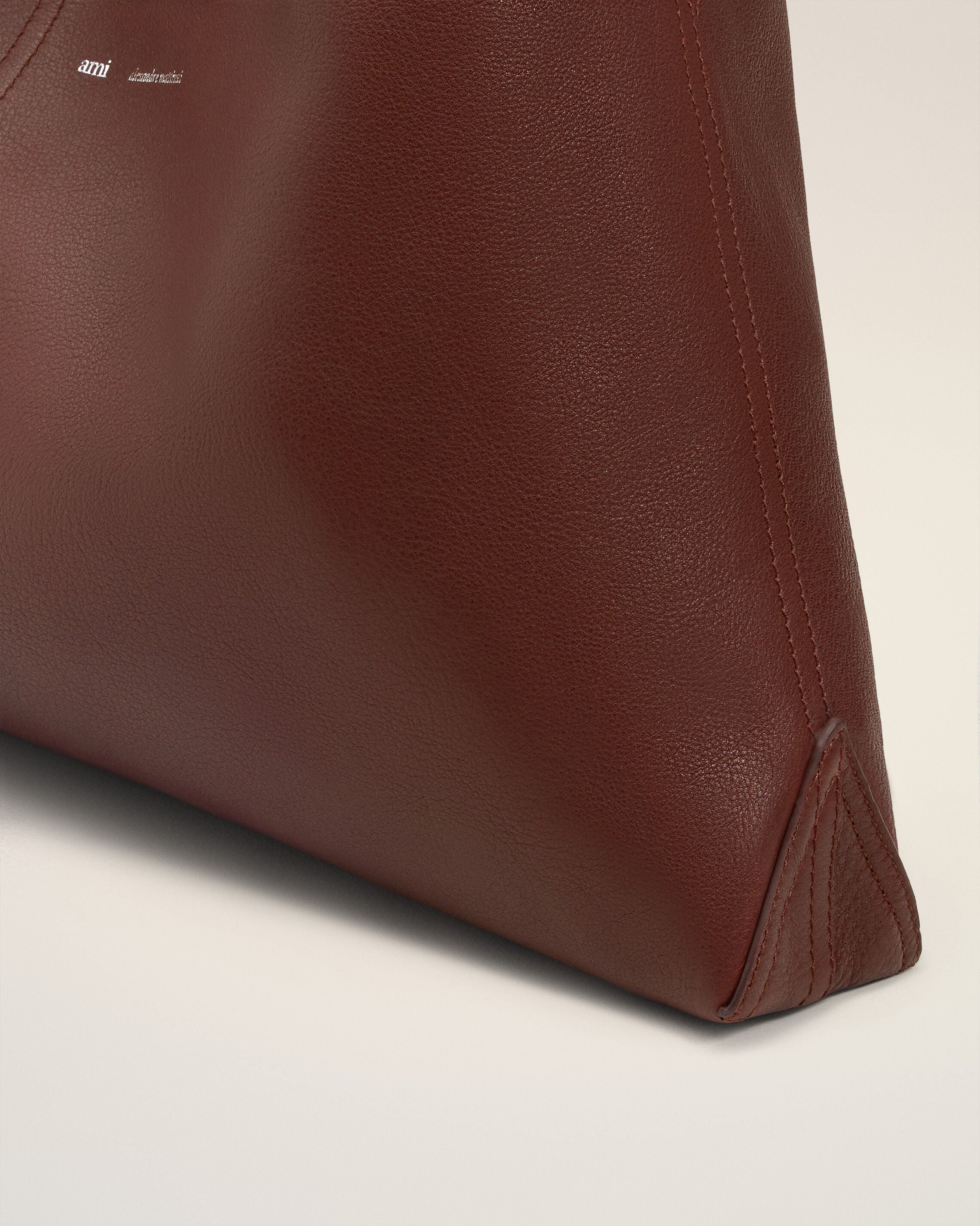 BURGUNDY SUPPLE LEATHER ETIENNE SHOULDER BAG - 5