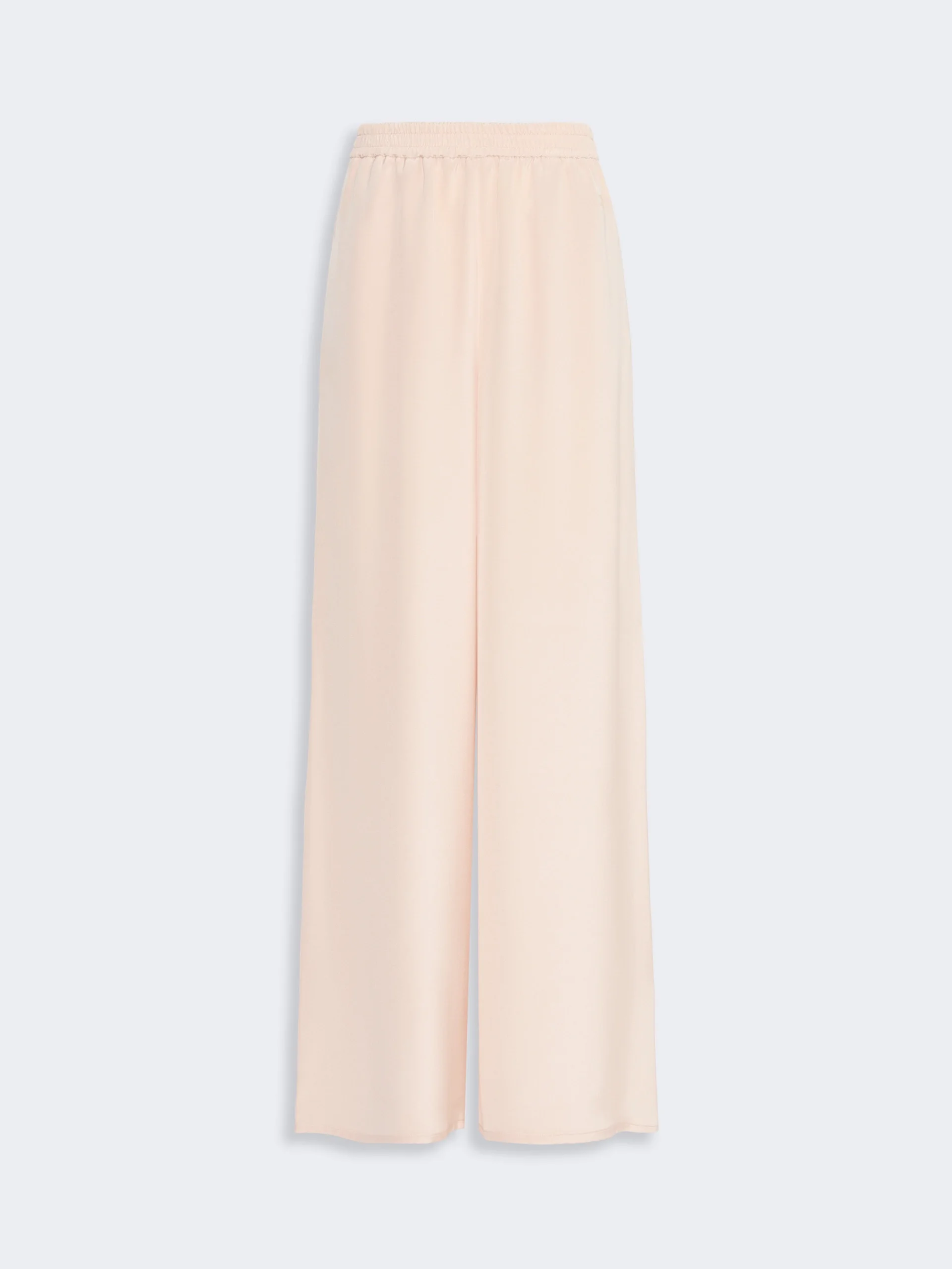 VOLONTA Relaxed-fit heavy silk trousers - PINK - 1