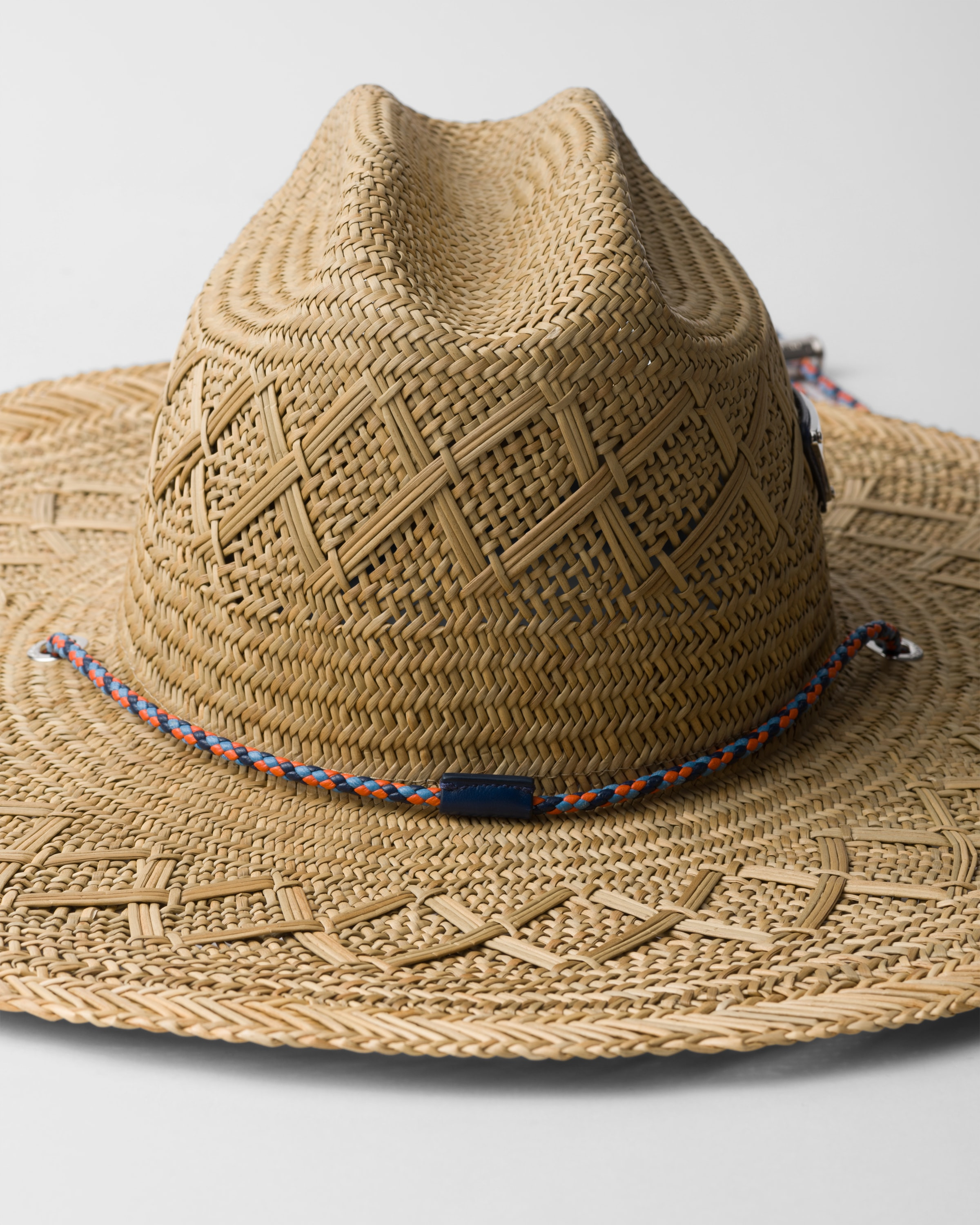 Woven straw hat - 3