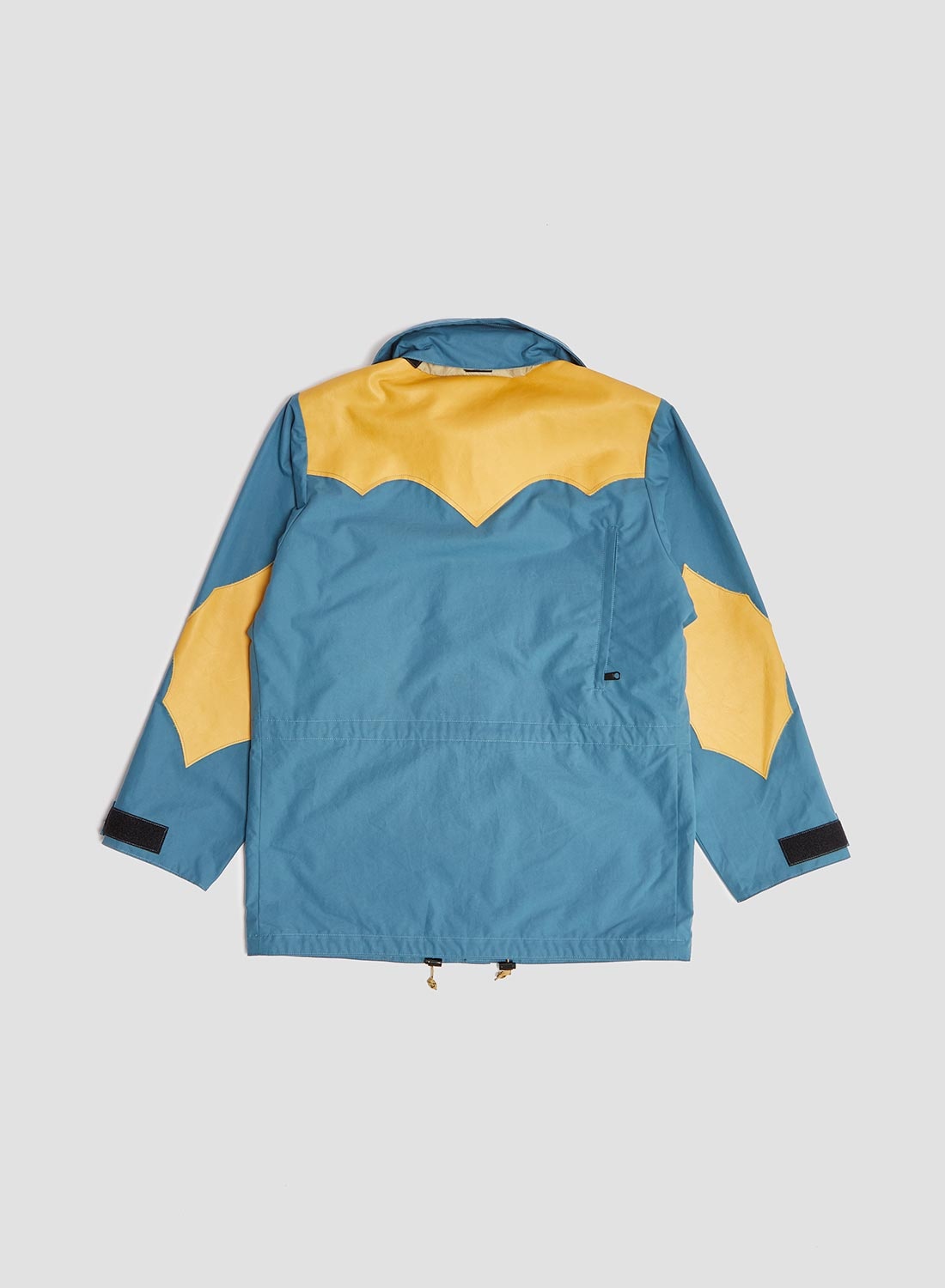 Rocky Mountain Featherbed x Nigel Cabourn Mountain Parka Dry Wax in Blue - 3