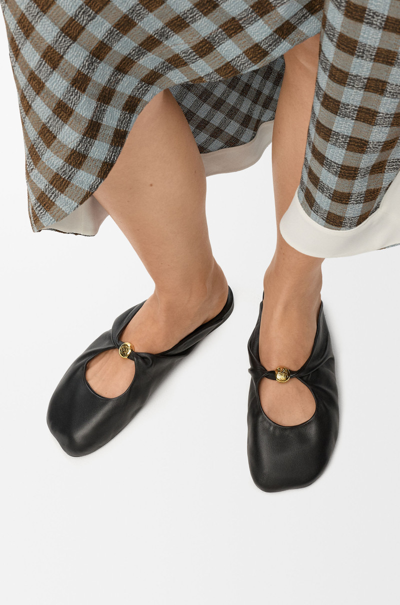 Loewe Pebble Soft mule in nappa lambskin outlook