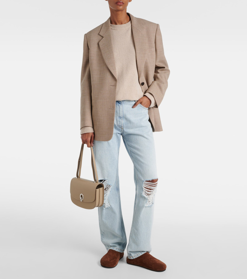 SAVETTE Tondo 22 leather shoulder bag outlook