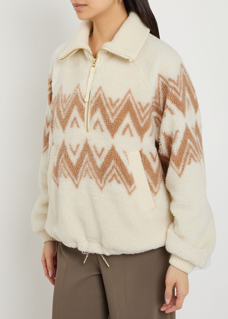 VARLEY Varley Hendrik Fair Isle Fleece Sweatshirt outlook