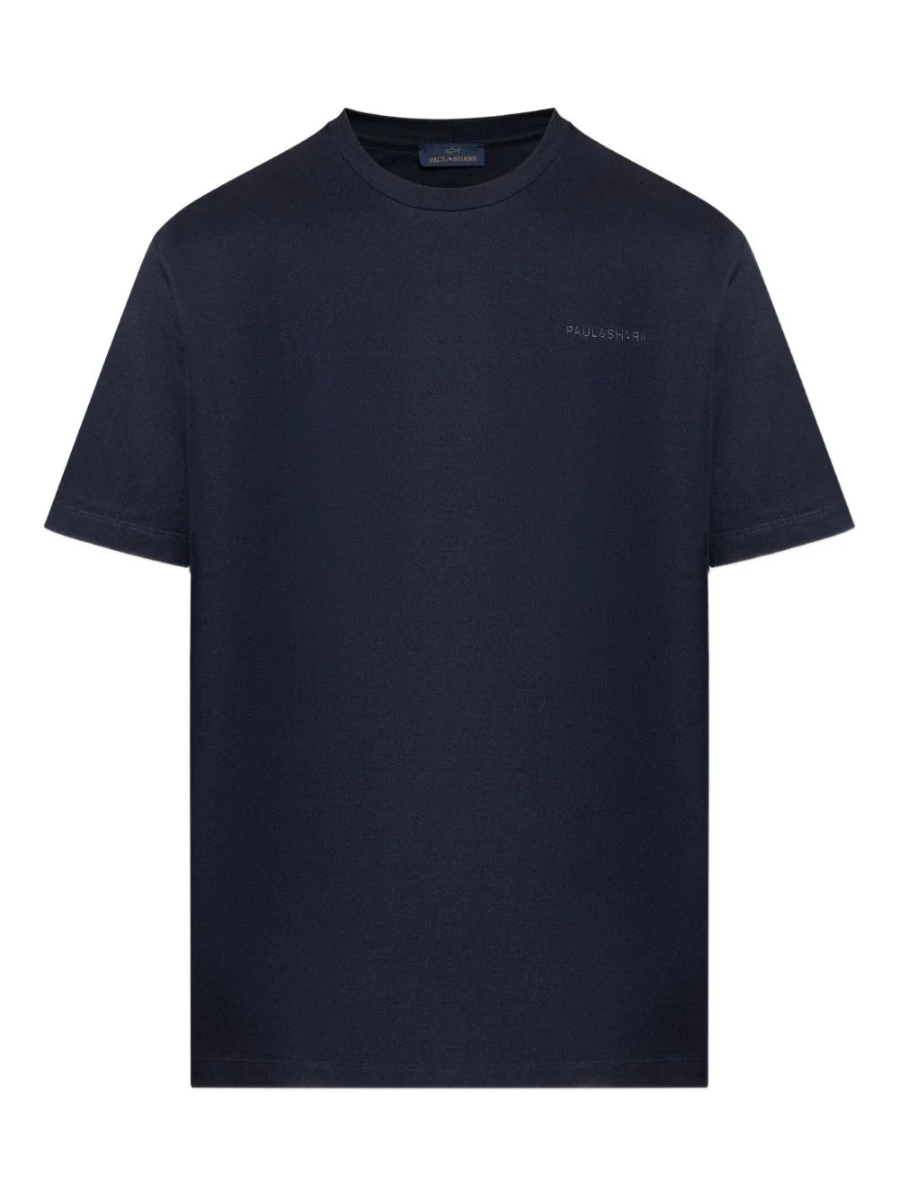 embroidered cotton T-shirt - 1