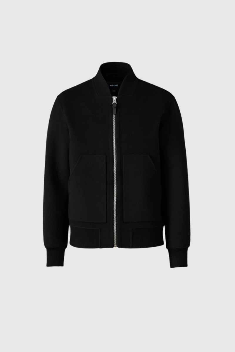 EMILIO-W Wool Bomber Jacket 1