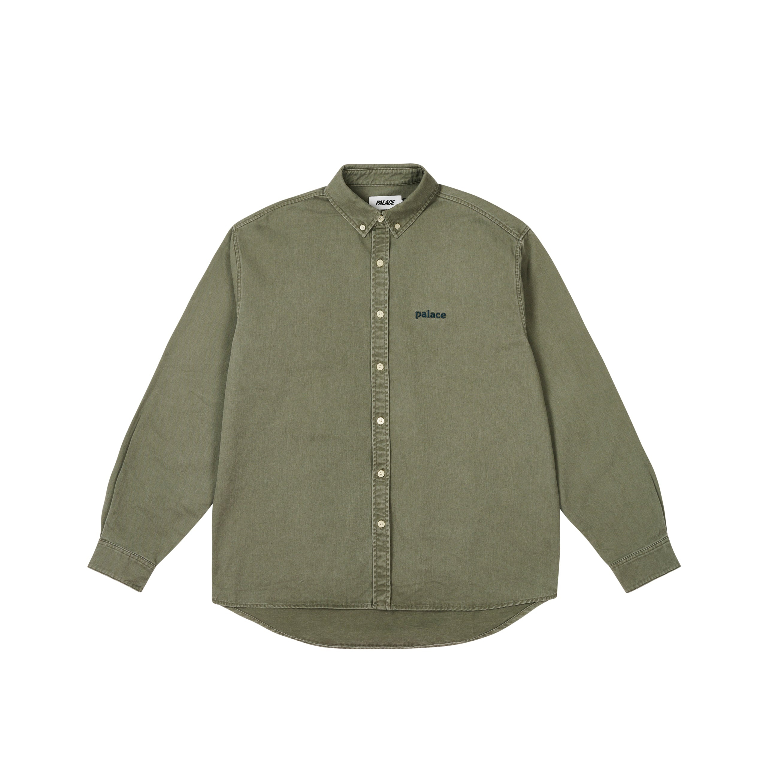 PALACE OXFORD SHIRT THE DEEP GREEN - 1