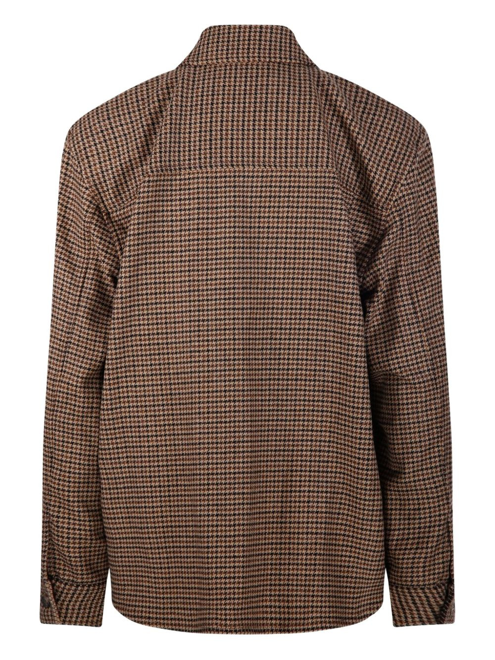 houndstooth-pattern shirt - 2