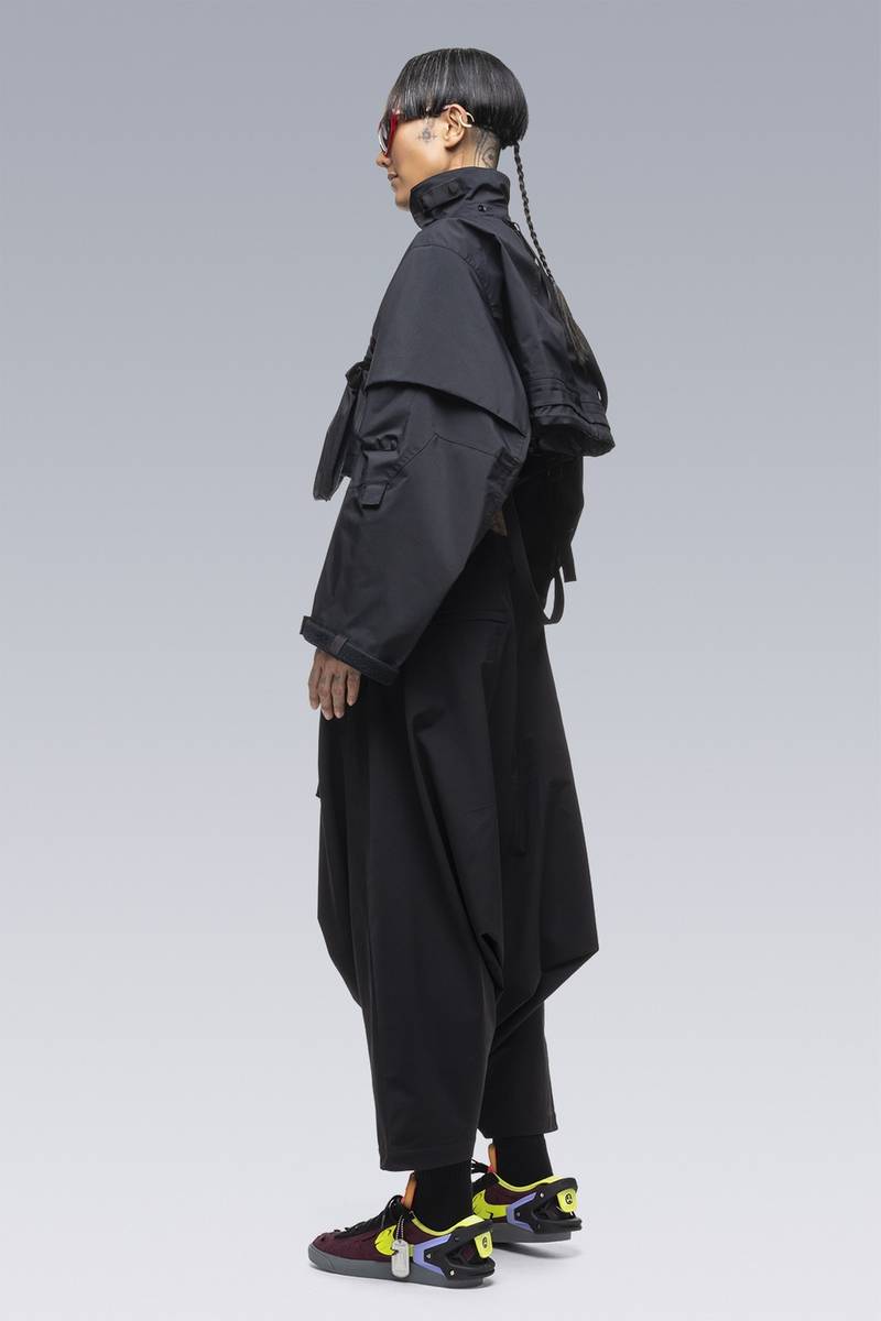 SAC-J6011 sacai / ACRONYM Crop Jacket Black 5