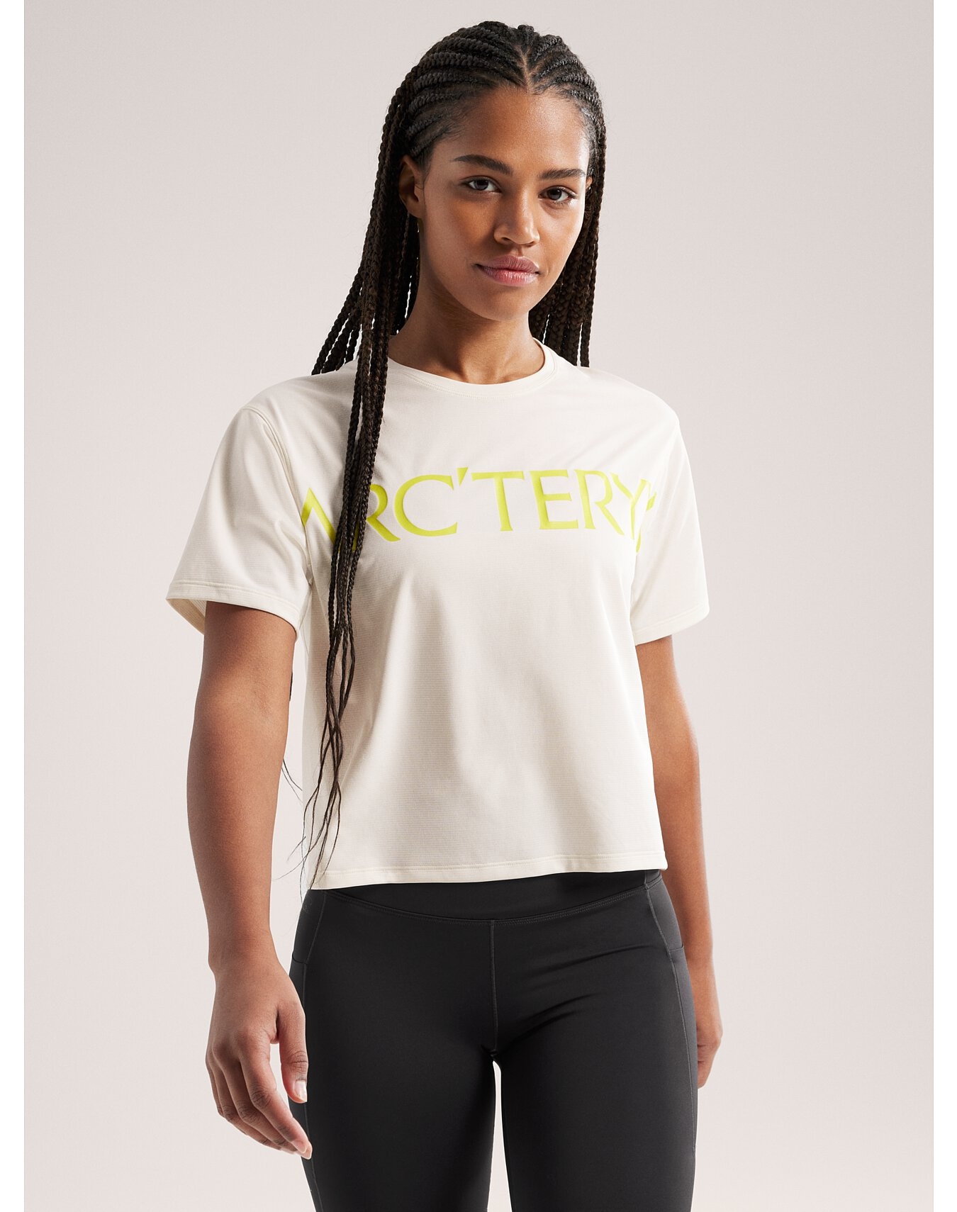 Taema Crop Word T-Shirt - 2