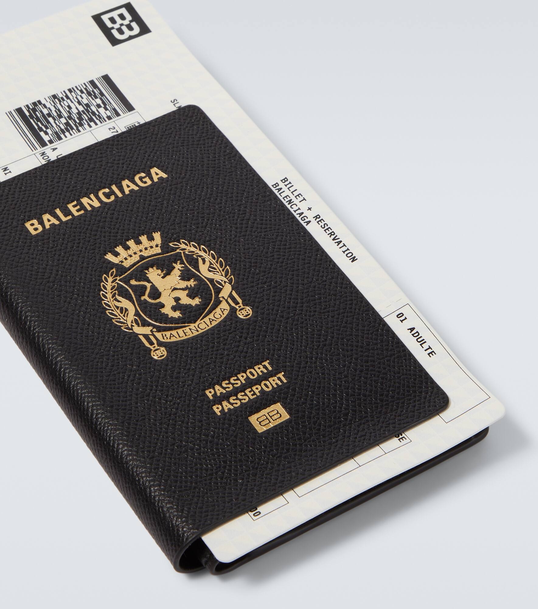 Passport Long leather wallet - 4