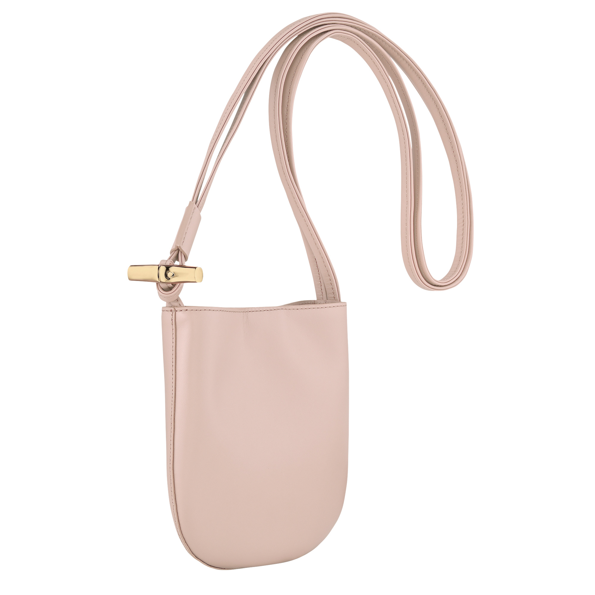 Le Roseau S Crossbody bag Petal Pink - Leather - 3