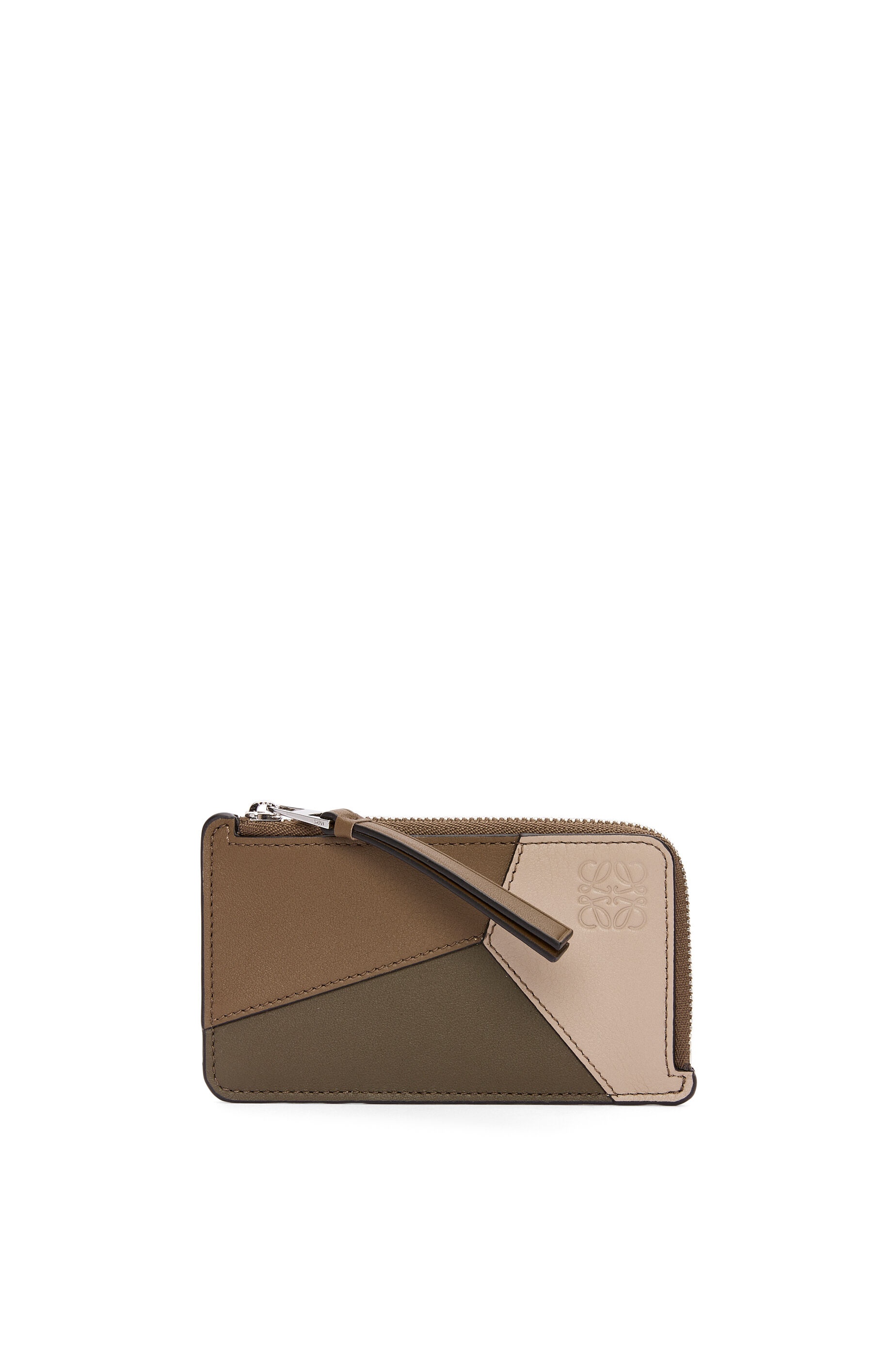 Puzzle coin cardholder in classic calfskin - 1