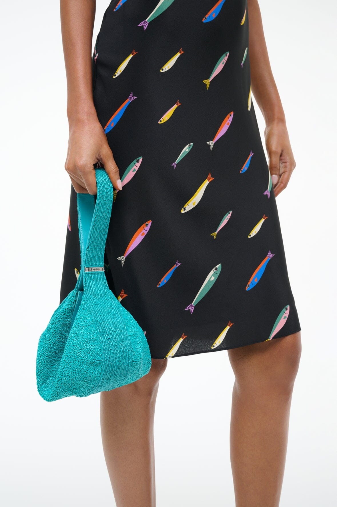 STAUD DEMY SHOULDER BAG TEAL - 4