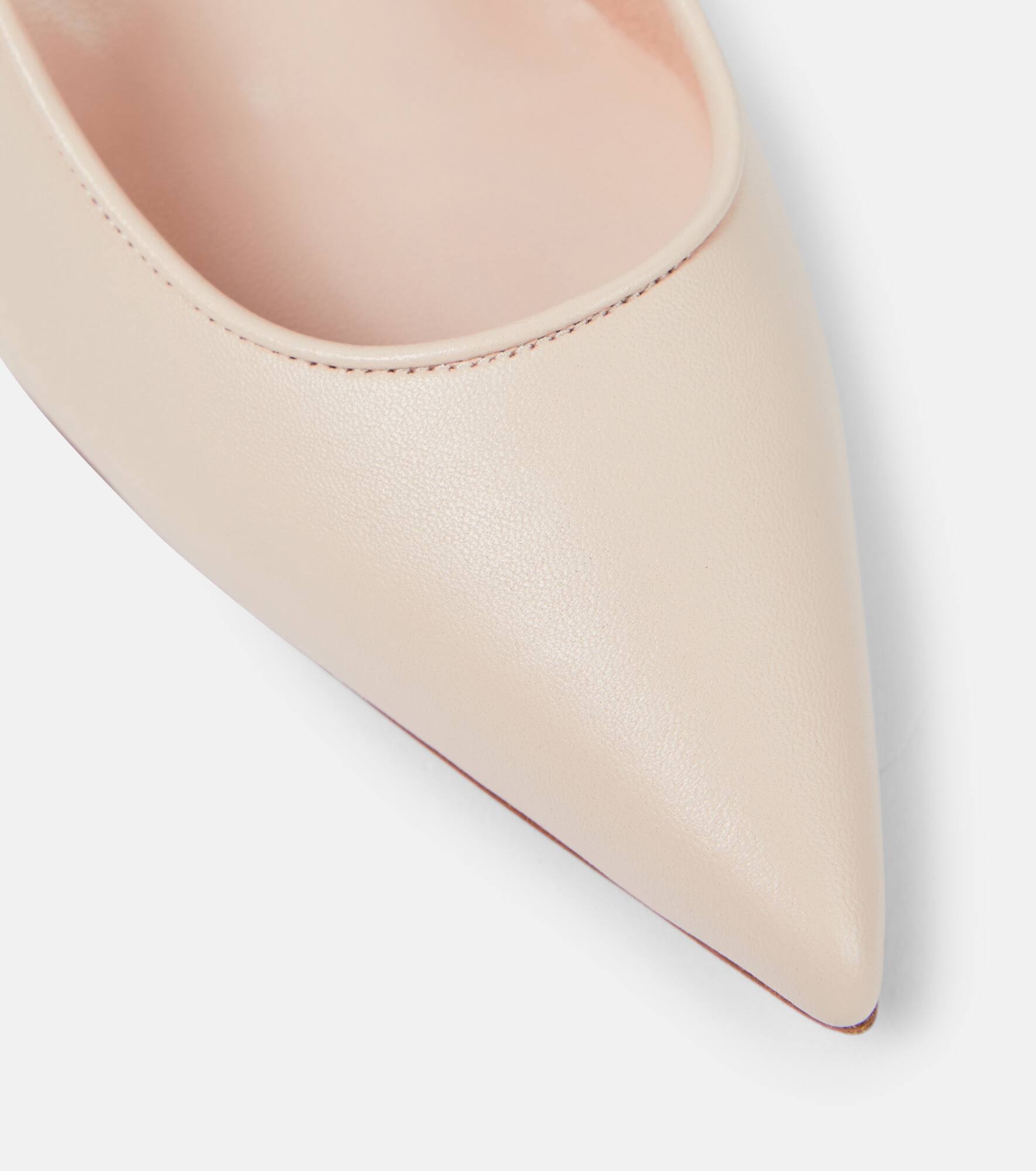Sporty Kate 85 leather pumps - 6
