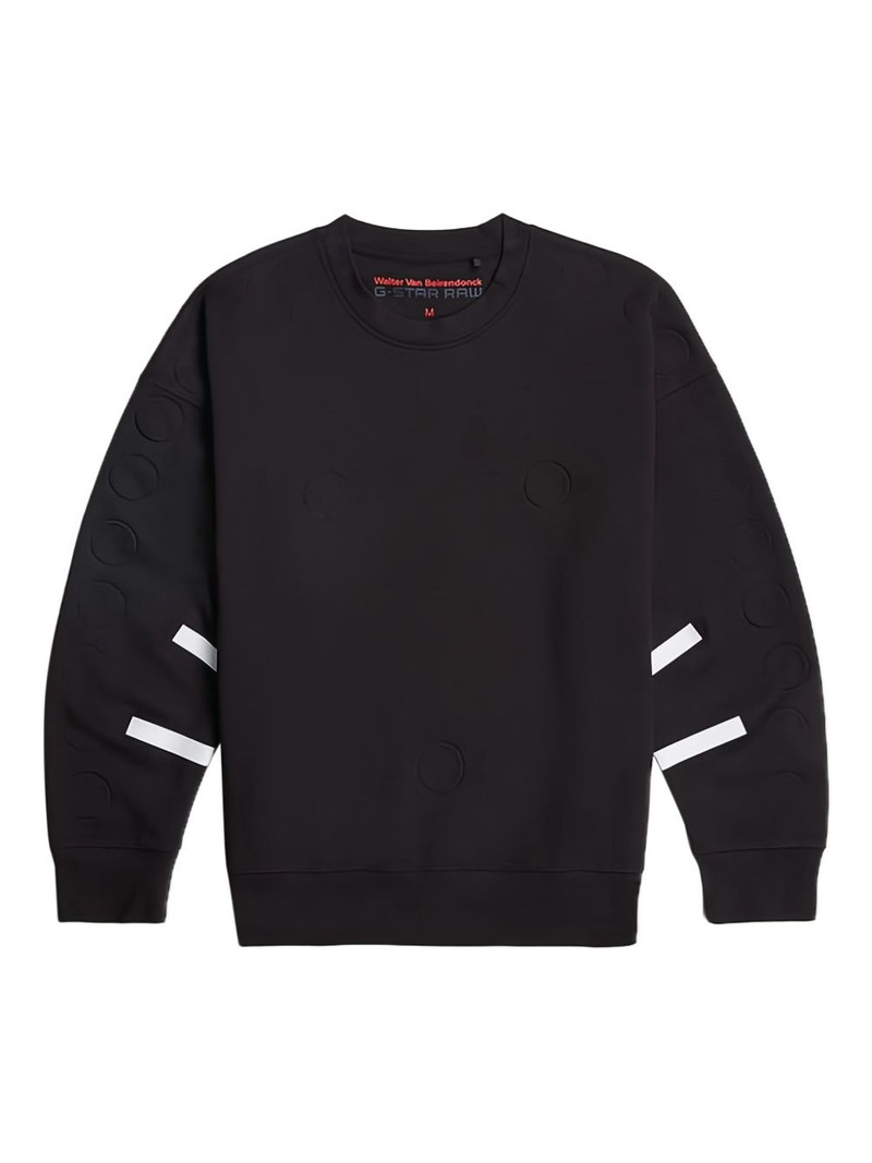 slogan-print sweatshirt 1