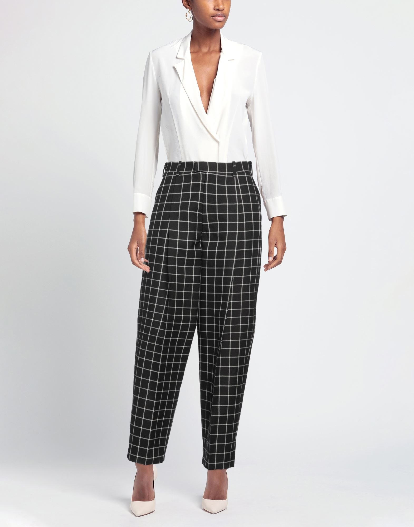 Black Women's Casual Pants - 2