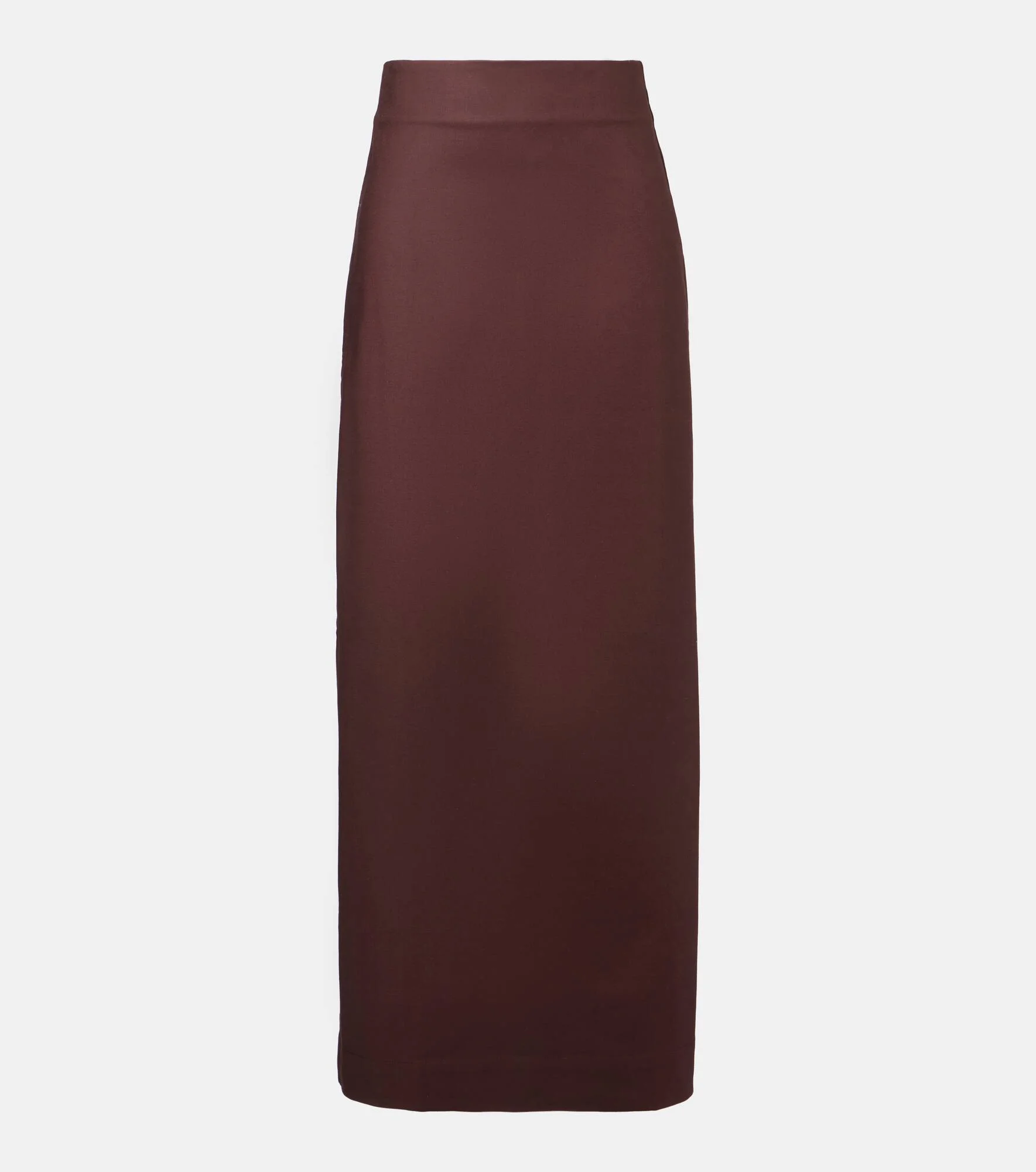 Cotton-blend maxi skirt - 1