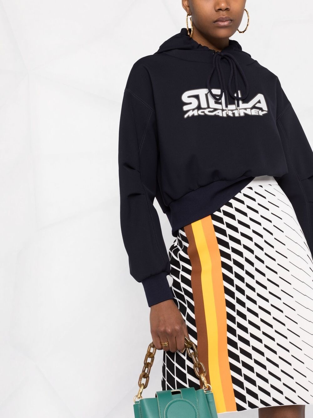 logo-print scuba hoodie - 5