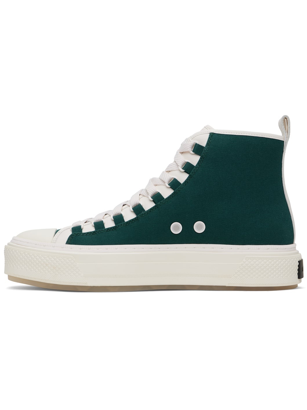 Green 'MA' Court Hi Sneakers - 3