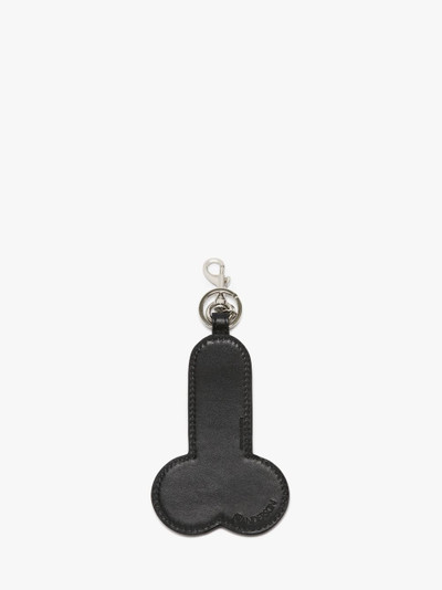 JW Anderson SUEDE PENIS KEYRING WITH CRYSTALS outlook