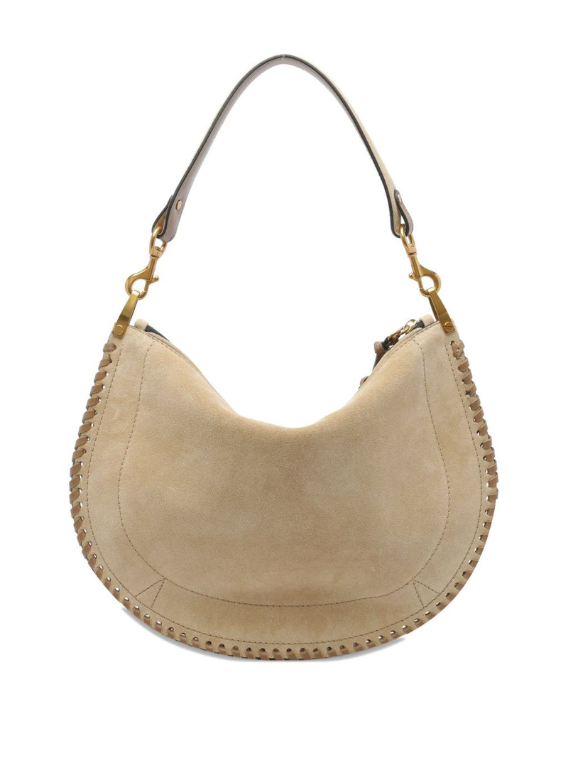 Isabel Marant Oskan Soft suede zip-fastening shoulder bag outlook