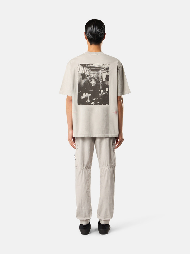 Stone Island 2100001 COMBED ORGANIC COTTON JERSEY outlook