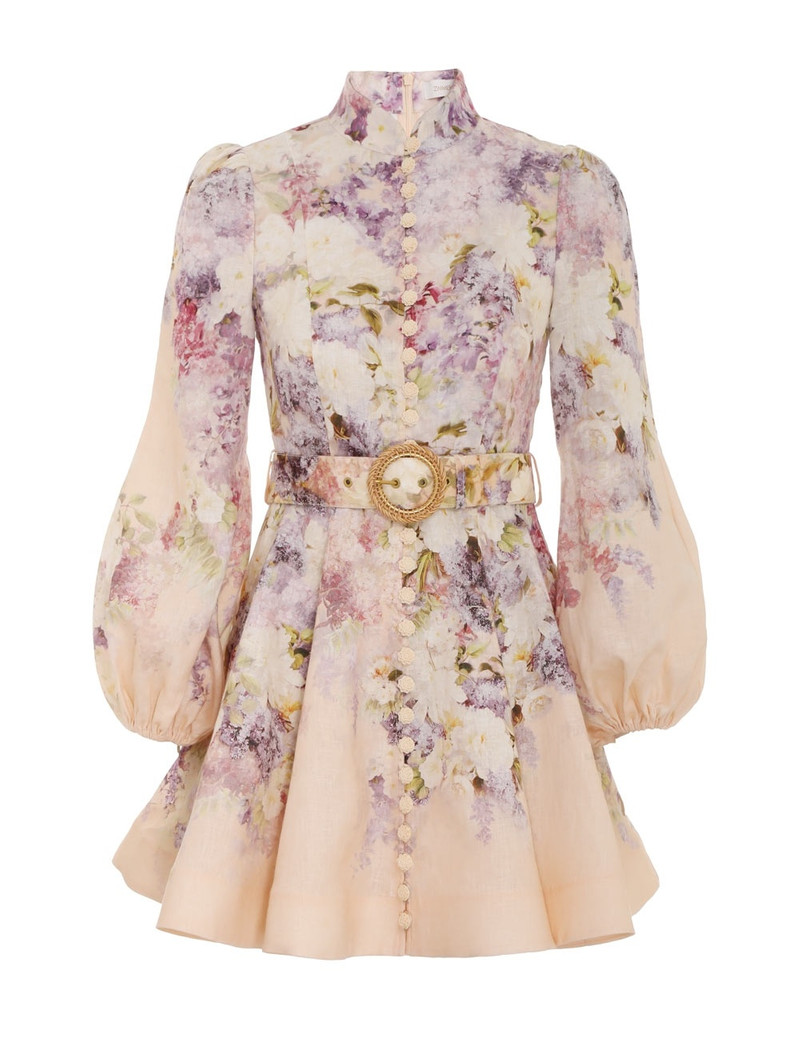 Zimmermann LYRICAL BUTTONED MINI - 6618DF232DRFL | REVERSIBLE