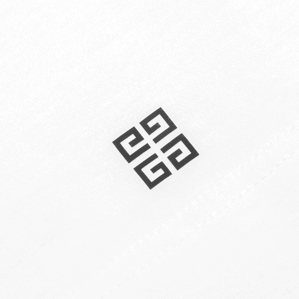 GIVENCHY PARIS REVERSE OVERSIZED SHIRT - WHITE - 4
