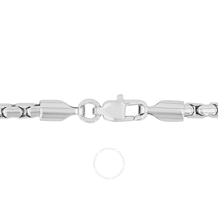 Robert Alton - Robert Alton .07CTW Diamond Stainless Steel With White and Yellow Finish Men's Cross Pendant - 3