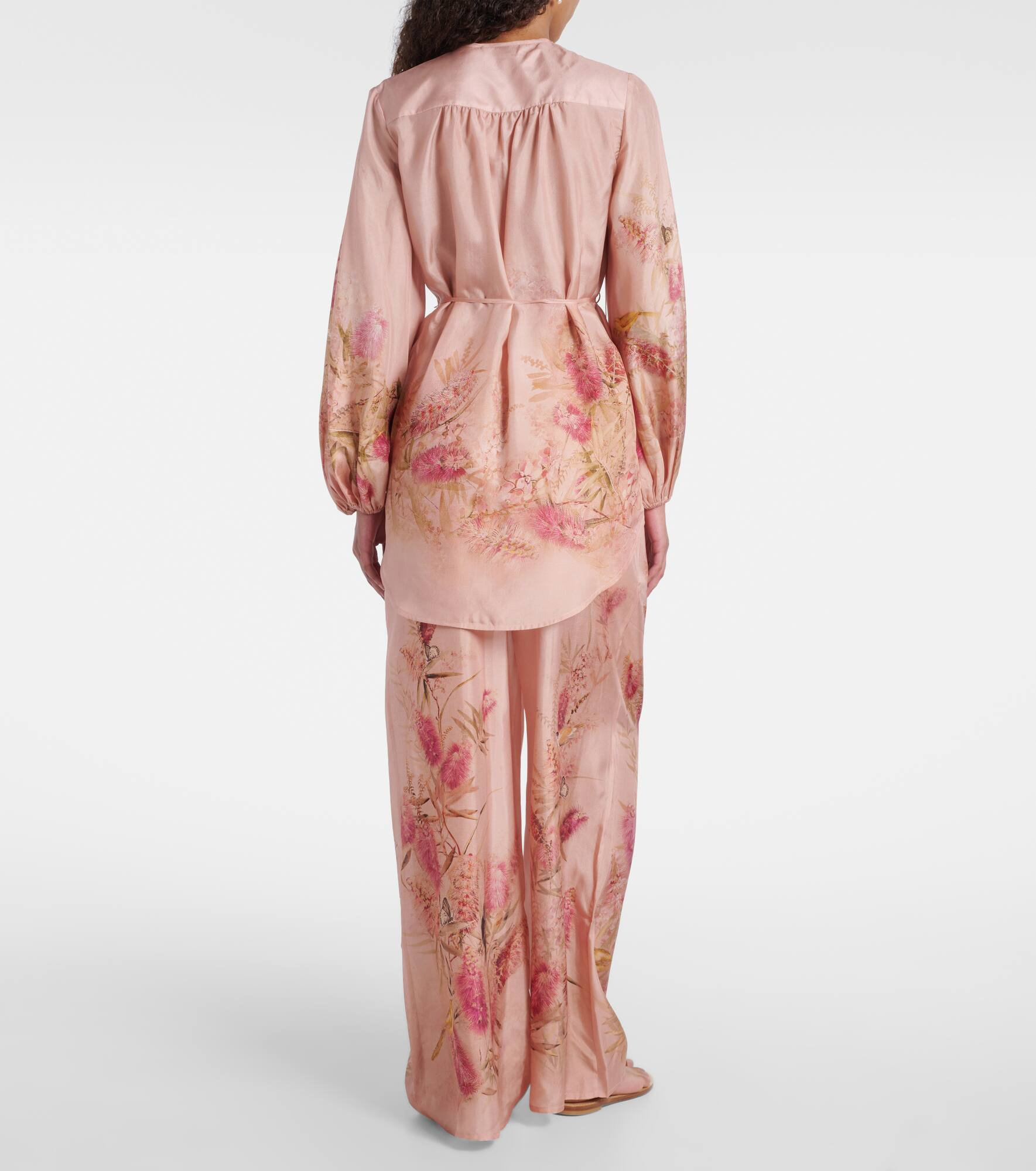 Cascadian floral silk tunic - 3
