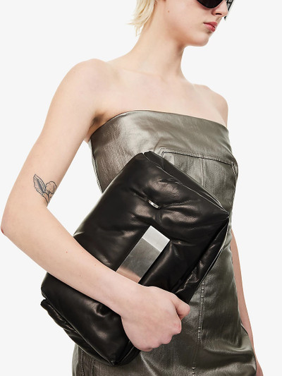 Rick Owens Big Pillow quilted leather bag outlook
