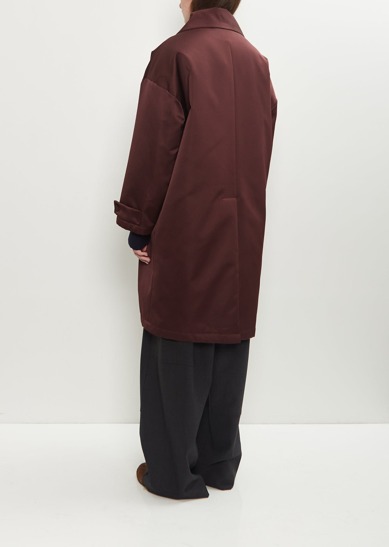 Plan C Satin Shawl Collar Coat outlook