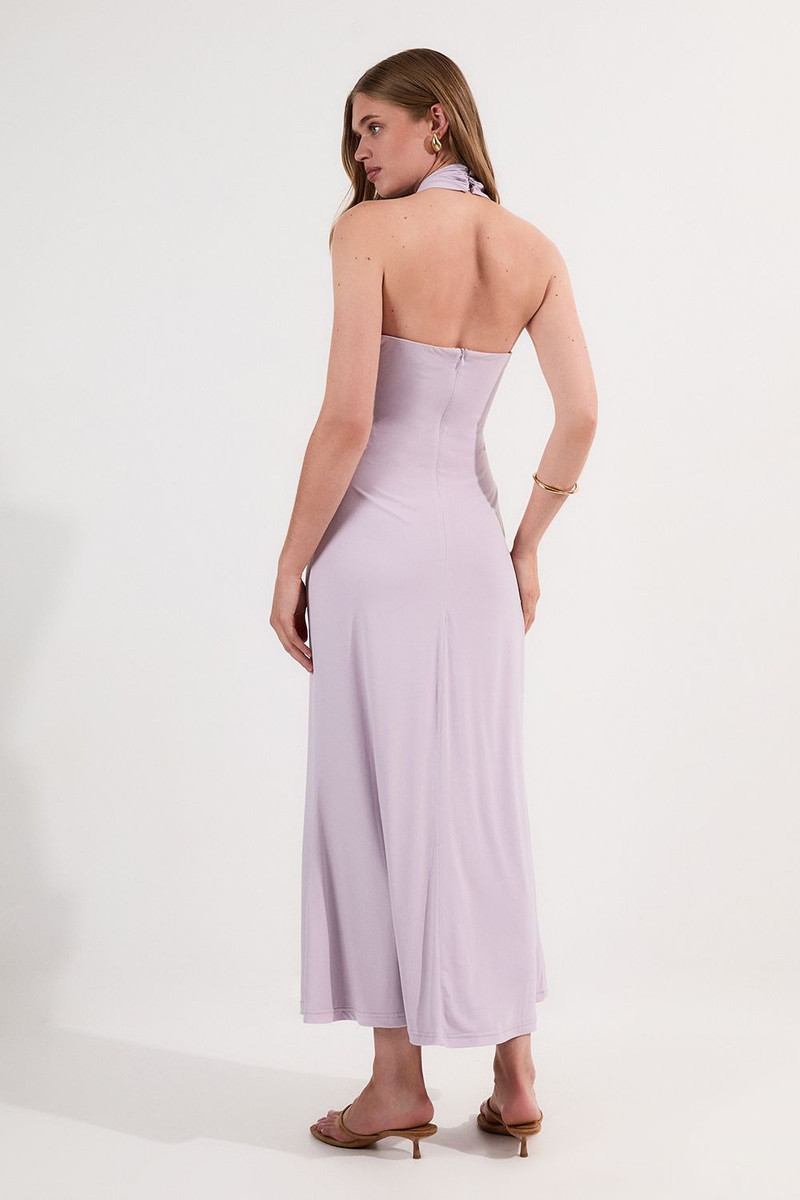Drapey Crepe Jersey Maxi Dress 5