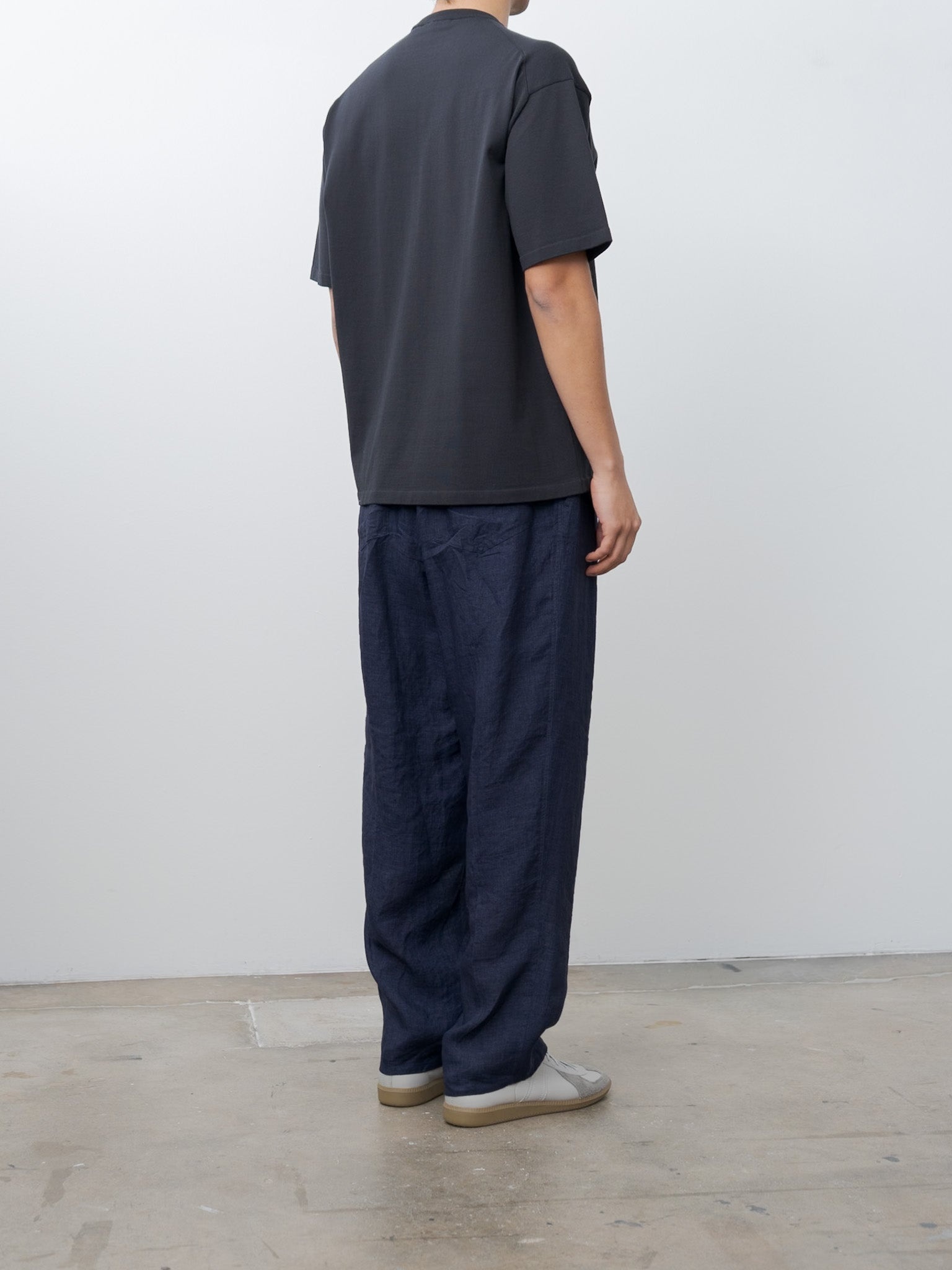 Fresca Knit Half Sleeve Crewneck Sweater - Black - 4