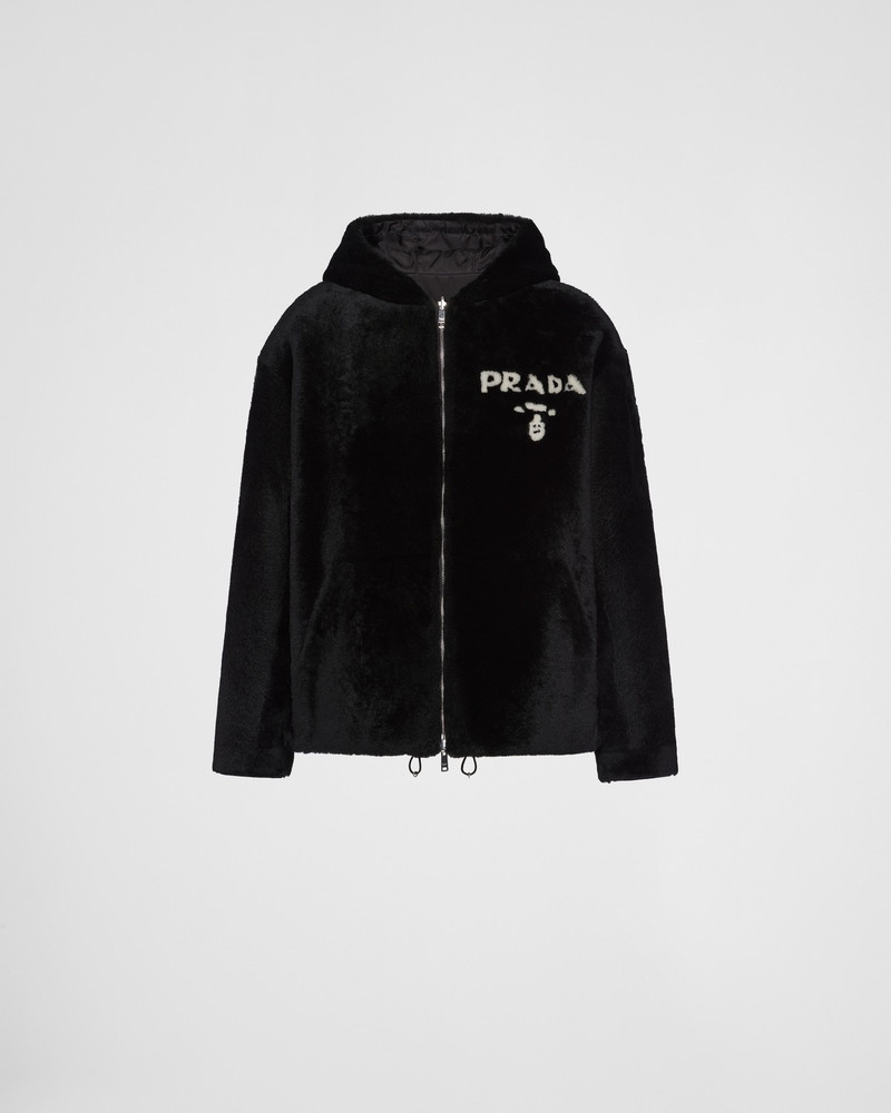 Reversible shearling jacket - 1