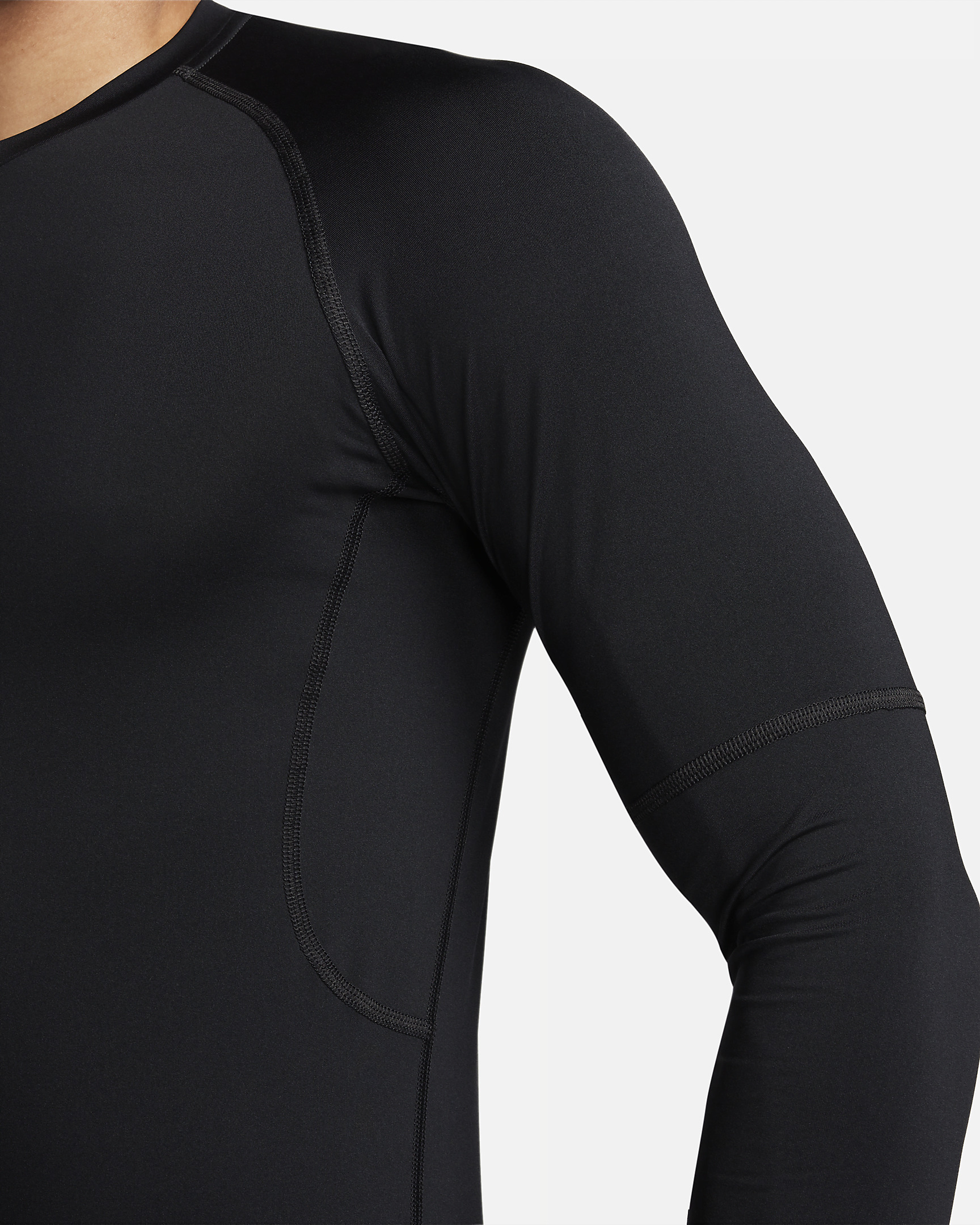 Nike Pro Men's Dri-FIT Slim Long-Sleeve Fitness Top - 4