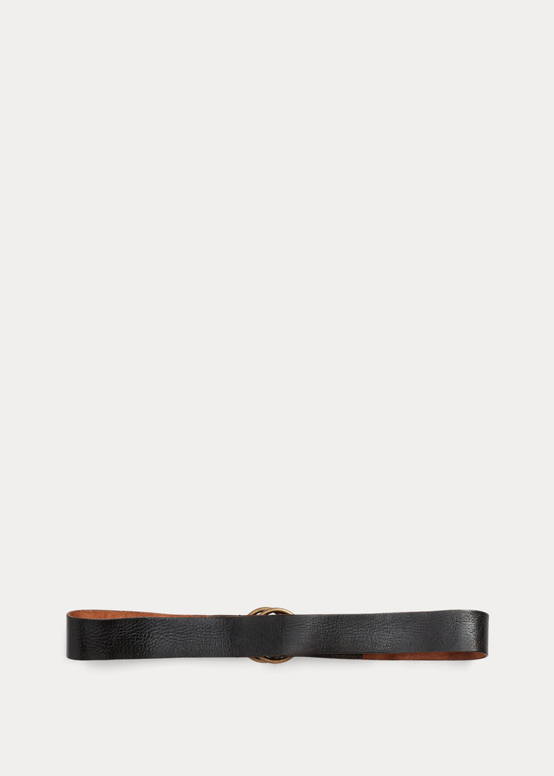 Leather Double–O-Ring Belt 3