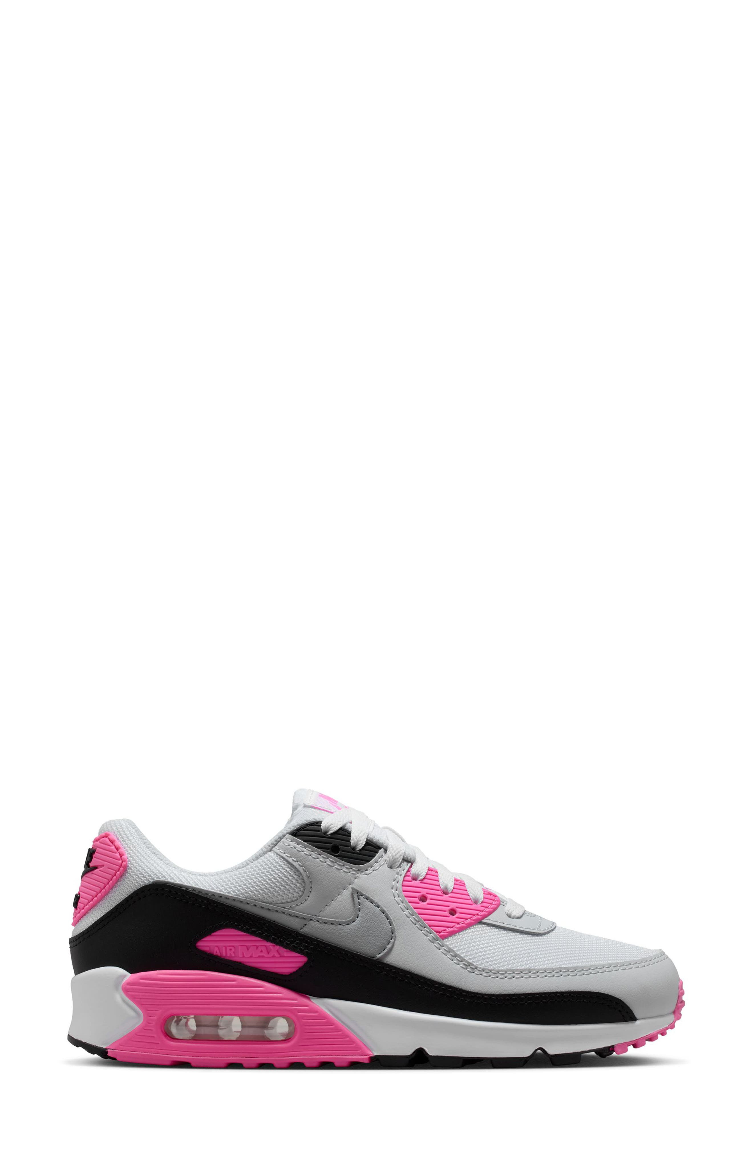 Nike Air Max 90 Sneaker in 100 White/wlfgry at Nordstrom - 2