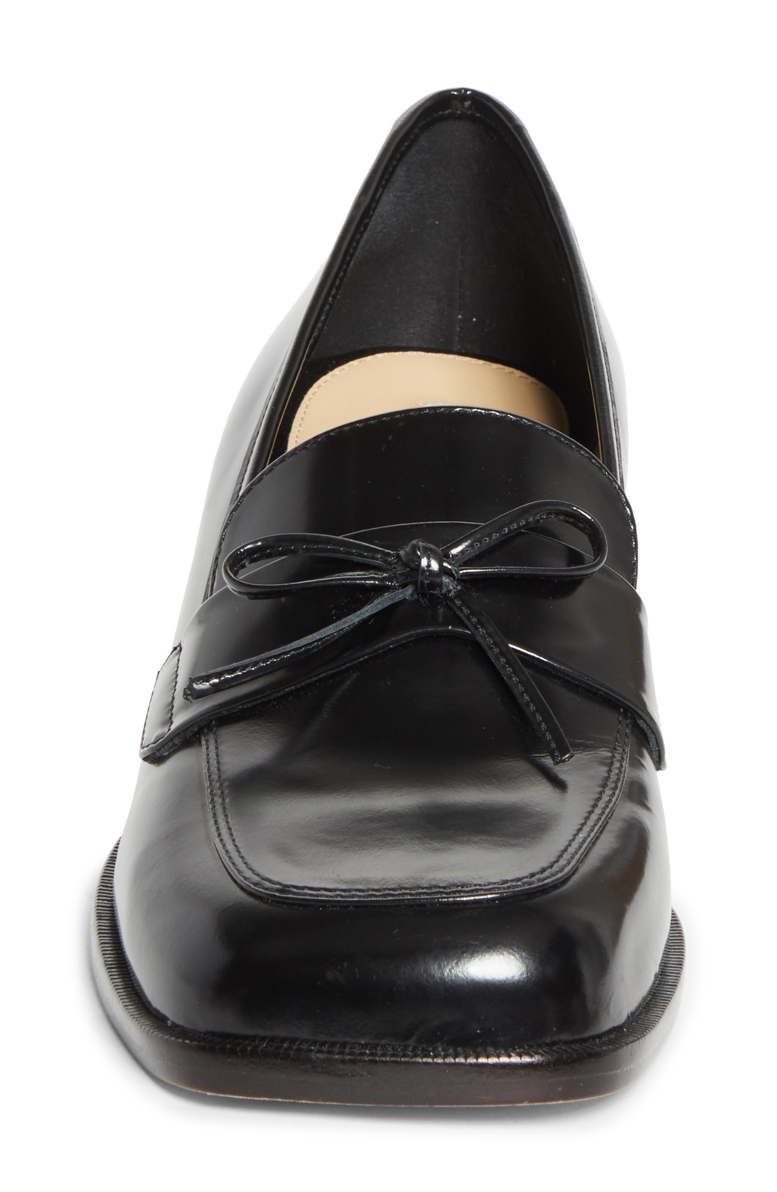 Sandy Liang Bow Loafer in Black at Nordstrom - 4
