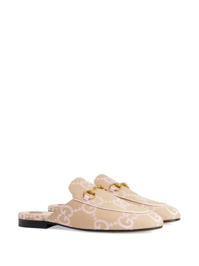 GUCCI monogram canvas slippers outlook