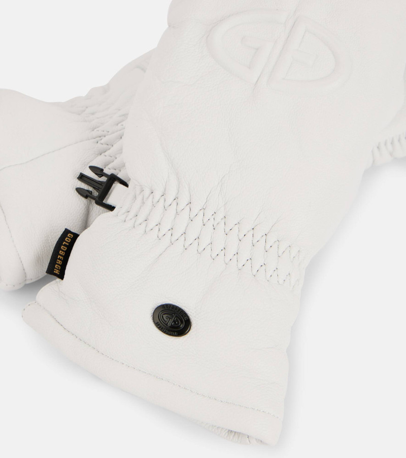 GOLDBERGH Hilja leather ski mittens outlook
