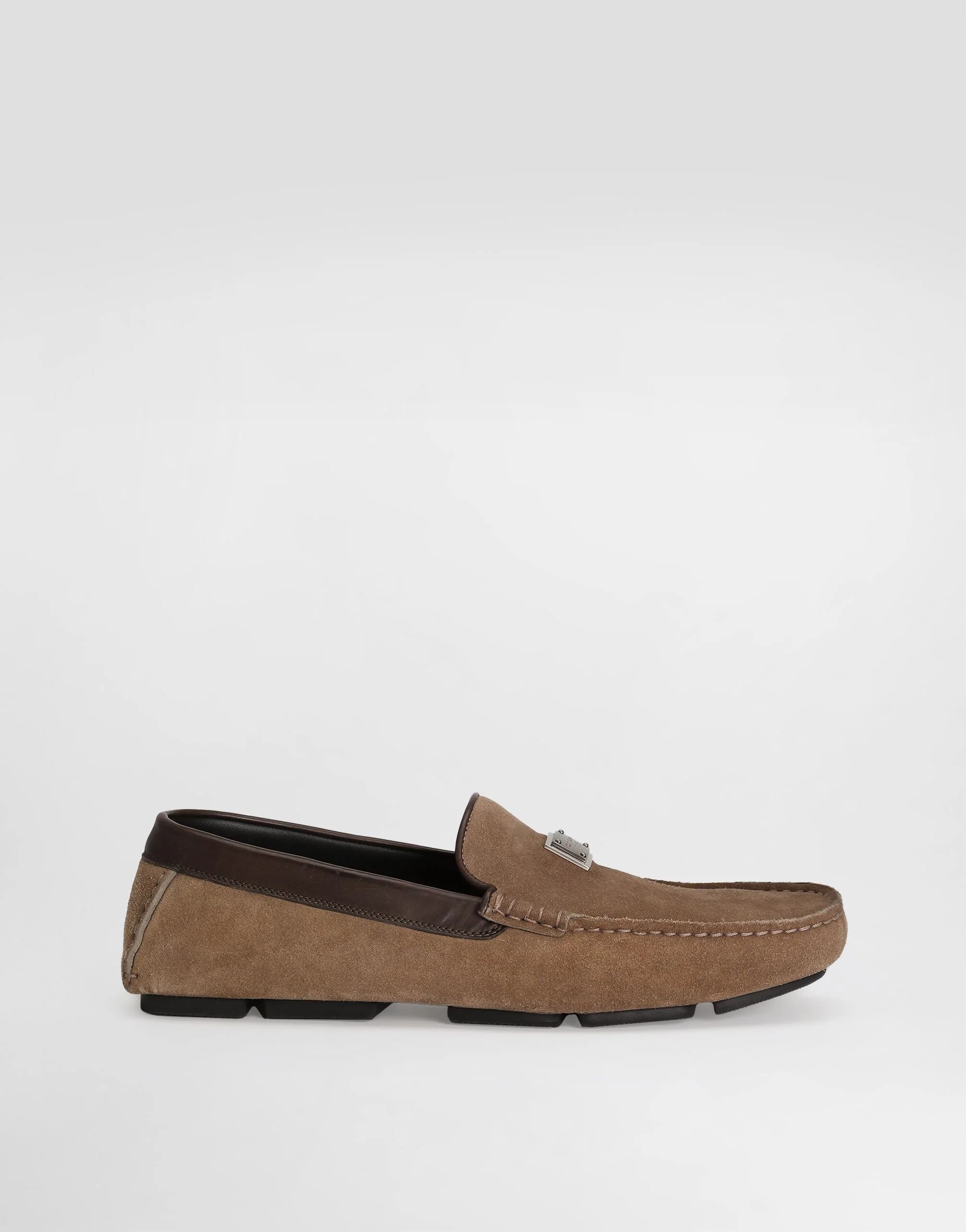 Split calfskin slipper - 1