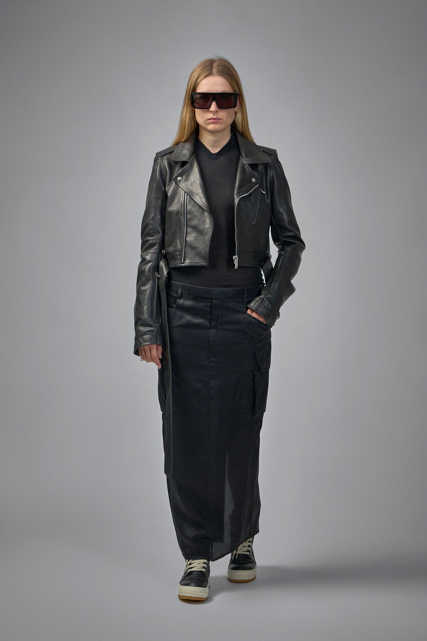 Cropped Leather Jacket Luke’s Stooges - 2